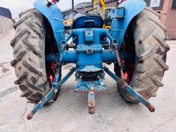 FORDSON POWER MAJOR TRACTOR *ENGINE SMOKES, STILL RUNS & DRIVE* VIDEO*