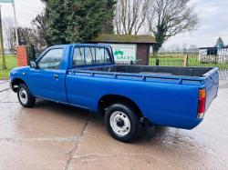 NISSAN D22 2.5 4X2 PICK UP SINGLE CAB *YEAR 2001, ONLY 14801 GENUINE MILES* NO VAT !!VIDEO