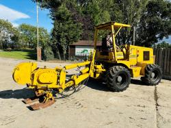 VERMEER V-7550 4WD PIPE LAYER C/W VIBRATING PLOW & FRONT WEIGHTS *VIDEO*