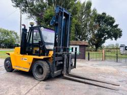 CATERPILLAR VB200B DIESEL FORKLIFT C/W SIDE SHIFT & TINE POSITIONING *VIDEO*