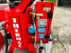 THERMAC PORTABLE SAND BLASTER *YEAR 2010* C/W INGERSOL RAND COMPRESSOR