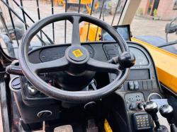 JCB 531-70 4WD TELEHANDLER * YEAR 2018, 3604 HOURS* C/W PALLET TINES *VIDEO*