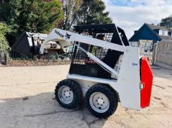 BOBCAT 543 SKIDSTEER *3770 HOURS* C/W BUCKET *VIDEO*