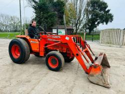 KUBOTA L2850 4WD TRACTOR C/W FRONT LOADER & BUCKET