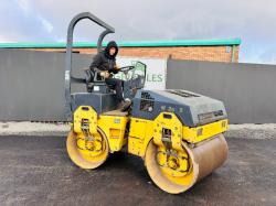 BOMAG BW125ADH DOUBLE DRUM VIBRATING ROLLER