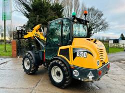 GEHL 650 4WD LOADING SHOVEL *YEAR 2017* C/W PALLET TINES *VIDEO*