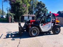 MANITOU MT625 4WD TELEHANDLER *YEAR 2019* C/W PALLET TINES *VIDEO*