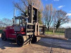 SVE TRUCK 15120 15 TON FORKLIFT C/W TINE POSITIONER & SIDE SHIFT *VIDEO*