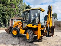 JCB 2CX 4WD BACKHOE DIGGER C/W 4 WHEEL STEER & EXTENDING DIG *VIDEO*