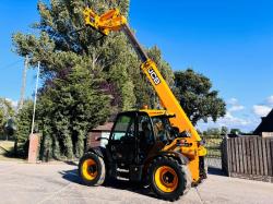 JCB 536-60 AGRI SUPER 4WD TELEHANDLER *YEAR 2018, AG-SPEC* C/W PALLET TINES *VIDEO*