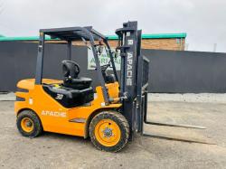 UNUSED 2024 APACHE HH30Z 3 TONNE DEISEL FORKLIFT*VIDEO*