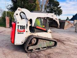 BOBCAT T190 TRACKED SKIDSTEER C/W BUCKET 