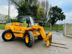 JCB 520 4WD TELEHANDLER C/W 4 WHEEL STEER & PALLET TINES *VIDEO*