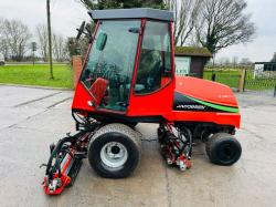 JACOBSEN LF3400TM 4WD 5 GANG RIDE ON MOWER *YEAR 2015* C/W KUBOTA ENGINE *VIDEO*