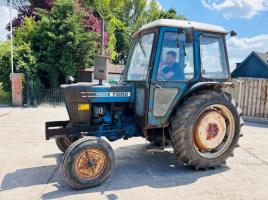 FORD 4600 TRACTOR C/W FULLY GLAZED CABIN *VIDEO*