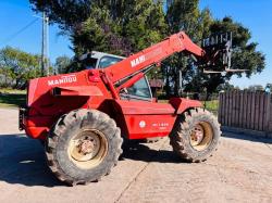 MANITOU MLT628 TURBO 4WD TELEHANDLER C/W PALLET TINES *VIDEO*