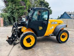 JCB 527-55 WASTE MASTER 4WD TELEHANDLER *YEAR 2013* C/W SOLID TYRES *VIDEO*