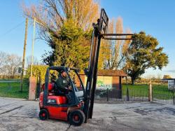 NISSAN 15 FORKLIFT C/W SIDE SHIFT *VIDEO*