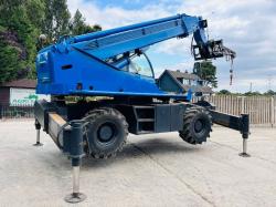 DIECI ET154 4WD ROTO TELEHANDLER *15 METER, 4132 HOURS* C/W CRANE JIB *VIDEO*