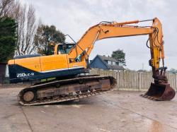 HYUNDAI ROBEX 210LC TRACKED EXCAVATOR *YEAR 2013* C/W QUICK HITCH *VIDEO*