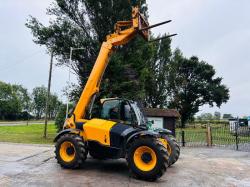 JCB 531-70 4WD TELEHANDLER * YEAR 2018, 3604 HOURS* C/W PALLET TINES *VIDEO*