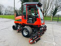 JACOBSEN LF3400TM 4WD 5 GANG RIDE ON MOWER *YEAR 2015* C/W KUBOTA ENGINE *VIDEO*