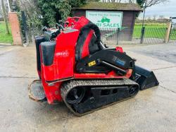 TORO DINGO TX-1000 WIDE TRACKED LOADER *YEAR 2020, ONLY 128 HOURS* C/W BUCKET  