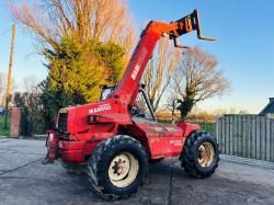 MANITOU MLT626T 4WD TELEHANDLER *AG-SPEC* C/W PALLET TINES 