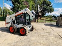 BOBCAT S510 SKIDSTEER *YEAR 2013, 2142 HOURS* C/W BUCKET & PALLET TINES *VIDEO*