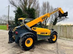 DIECI 26.6 AGRI FARMER 4WD TELEHANDLER *YEAR 2014, AG-SPEC* C/W PICK UP HITCH *VIDEO*