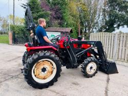 SIROMER 254 4WD TRACTOR CW LOADER & BUCKET *VIDEO*