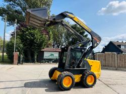 NEW HOLLAND LS180B HIGH LIFT SKIDSTEER C/W BUCKET *VIDEO*