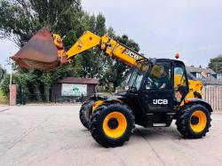 JCB 535-95 4WD TELEHANDLER *YEAR 2013* C/W BUCKET *VIDEO*