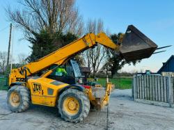 JCB 532-120 4WD TELEHANDLER *12 METER REACH* C/W BUCKET & PALLET TINES *VIDEO*