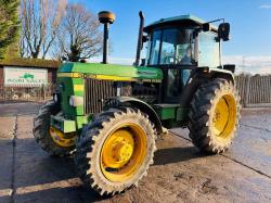 JOHN DEERE 3050 4WD TRACTOR * 40K * C/W REAR LINKAGE 