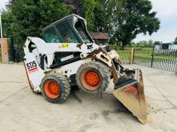 BOBCAT S175 HIGH LIFT SKIDSTEER *HIGH FLOW* C/W BUCKET *VIDEO*