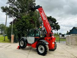 MANITOU MT1030 4WD TELEHANDLER *10 METER REACH* C/W PALLET TINES *VIDEO*