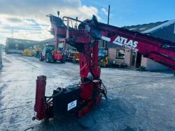 ATLAS TEREX 125.2 CRANE C/W PUSH OUT BOOM & SUPPORT LEGS *VIDEO*