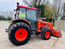 KUBOTA M5700 4WD TRACTOR *ROAD REGISTERED, 1792 HOURS* C/W LOADER & BUCKET *VIDEO*