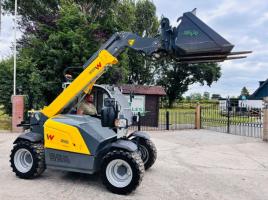 WACKER NEUSON TH412 4WD TELEHANDLER *ONLY 18 HOURS* C/W TINES & BUCKET *VIDEO*