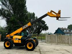 JCB 531-70 4WD TELEHANDLER * YEAR 2012, ONLY 3781 HOURS* C/W PALLET TINES *VIDEO*