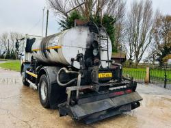 DAF CF65 4X2 SPECIALIST LORRY C/W TAR TANKER & AIR SPRAY BAR *VIDEO*