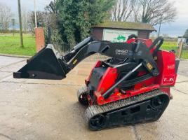 TORO DINGO TX-1000 WIDE TRACKED LOADER *YEAR 2020, ONLY 128 HOURS* C/W BUCKET  