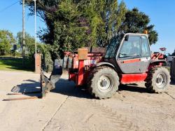 MANITOU MT1740 4WD TELEHANDLER *17 METER REACH* C/W PALLET TINES *VIDEO*