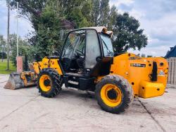 JCB 535-140HI-VIZ 4WD TELEHANDLER *14 METER REACH,  YEAR 2015* C/W BUCKET *VIDEO*