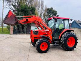 KUBOTA M5700 4WD TRACTOR *ROAD REGISTERED, 1792 HOURS* C/W LOADER & BUCKET 