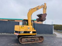 CAT E70B TRACKED EXCAVATOR *C/W 2 BUCKETS AND QUICK HITCH*VIDEO*