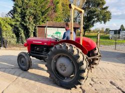 MASSEY FERGUSON 35 *4 CYLINDER* TRACTOR C/W ROLE BAR 