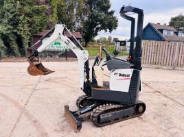 BOBCAT E10 TRACKED EXCAVATOR *YEAR 2018, 1547 HOURS* C/W EXPANDING TRACKS *VIDEO*