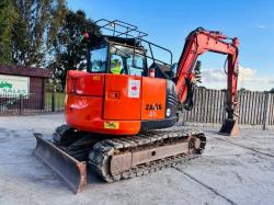 HITACHI ZAXIS ZX85 TRACKED EXCAVATOR *YEAR 2014* C/W QUICK HITCH *VIDEO*